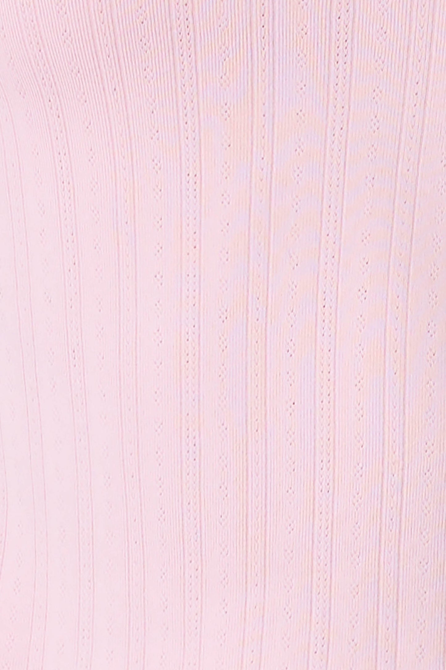 Back To Basics Pointelle Long Sleeve Top