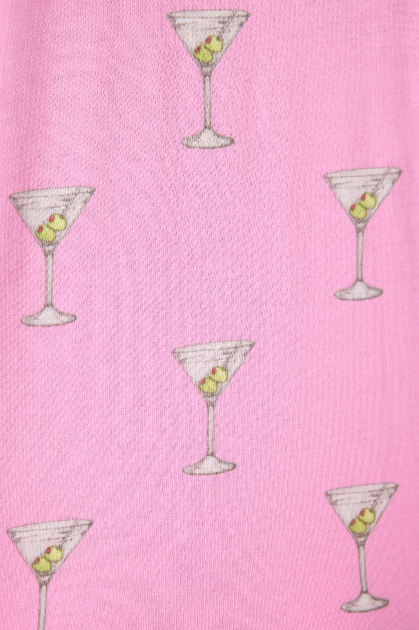 Playful Prints Drinks Pajama Top