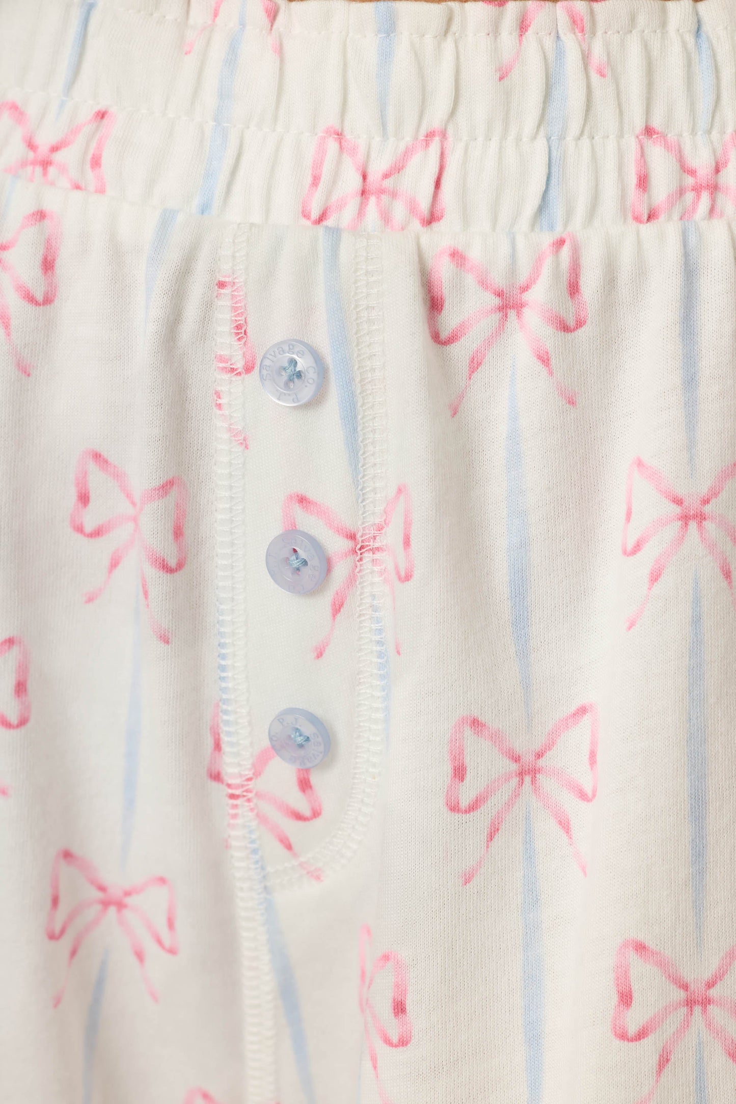 Playful Prints All Wrapped Up Short PJ Set