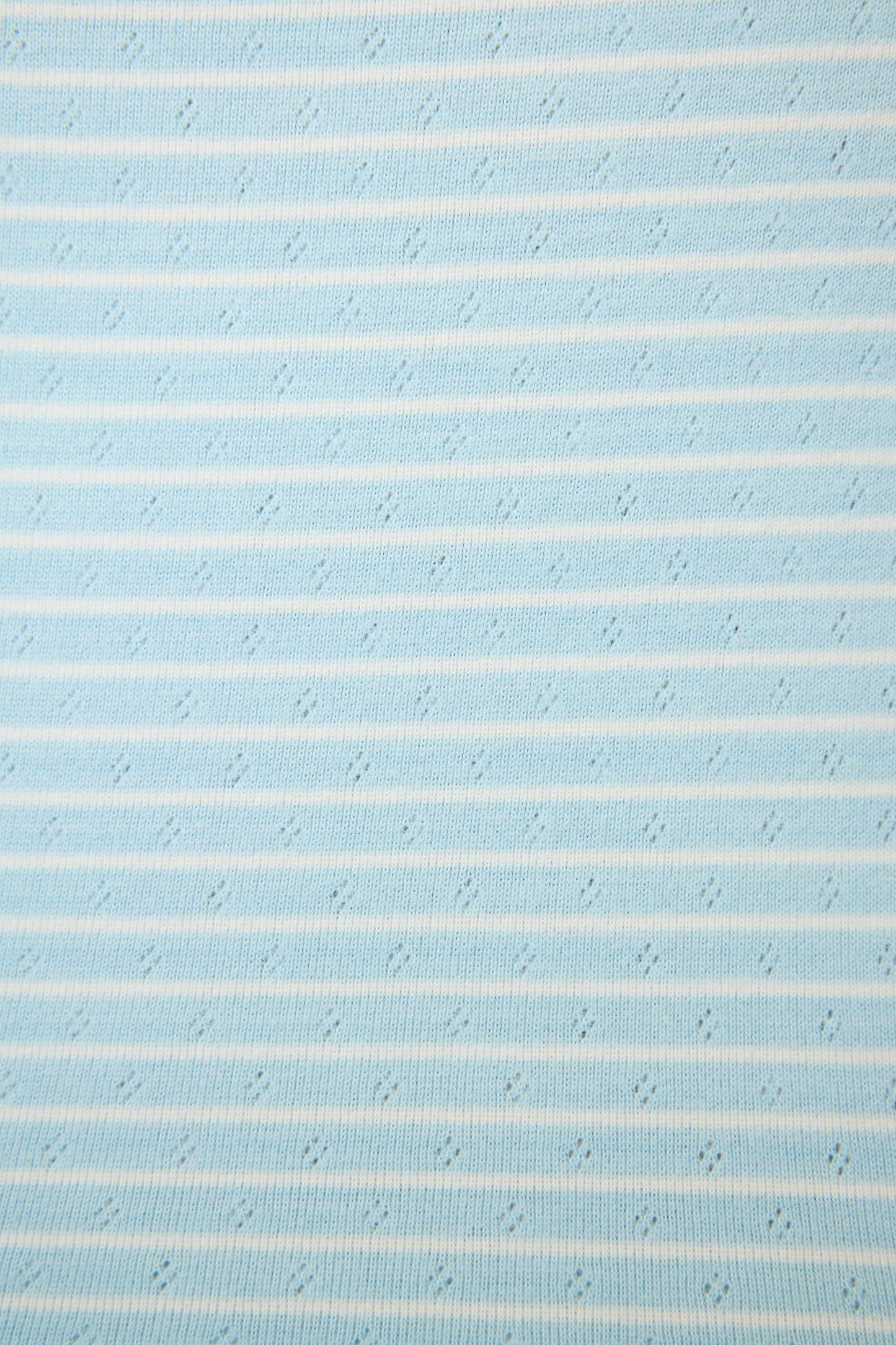 Sweet Stripes Morning Blue Long PJ Set
