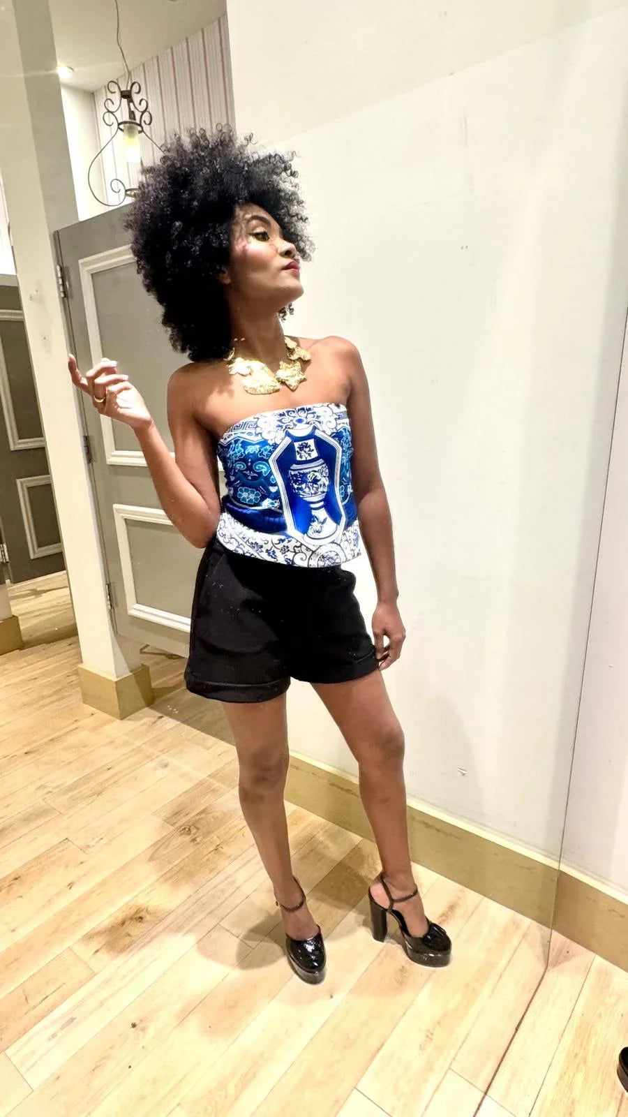 Blue Dynasty Silk Scarf Limited Edition