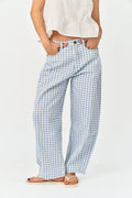 Alessia Barrel Jeans in Blue