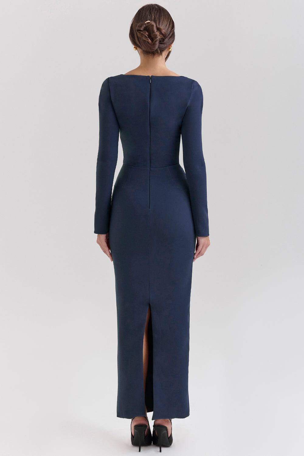 midnight bodycon maxi dress - sale