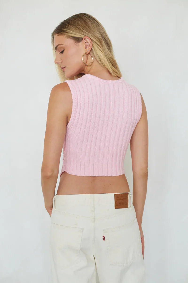 Robin Knit Sweater Tank Top