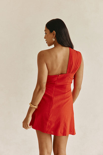 SAMPLE-Dimmi Dress - Red