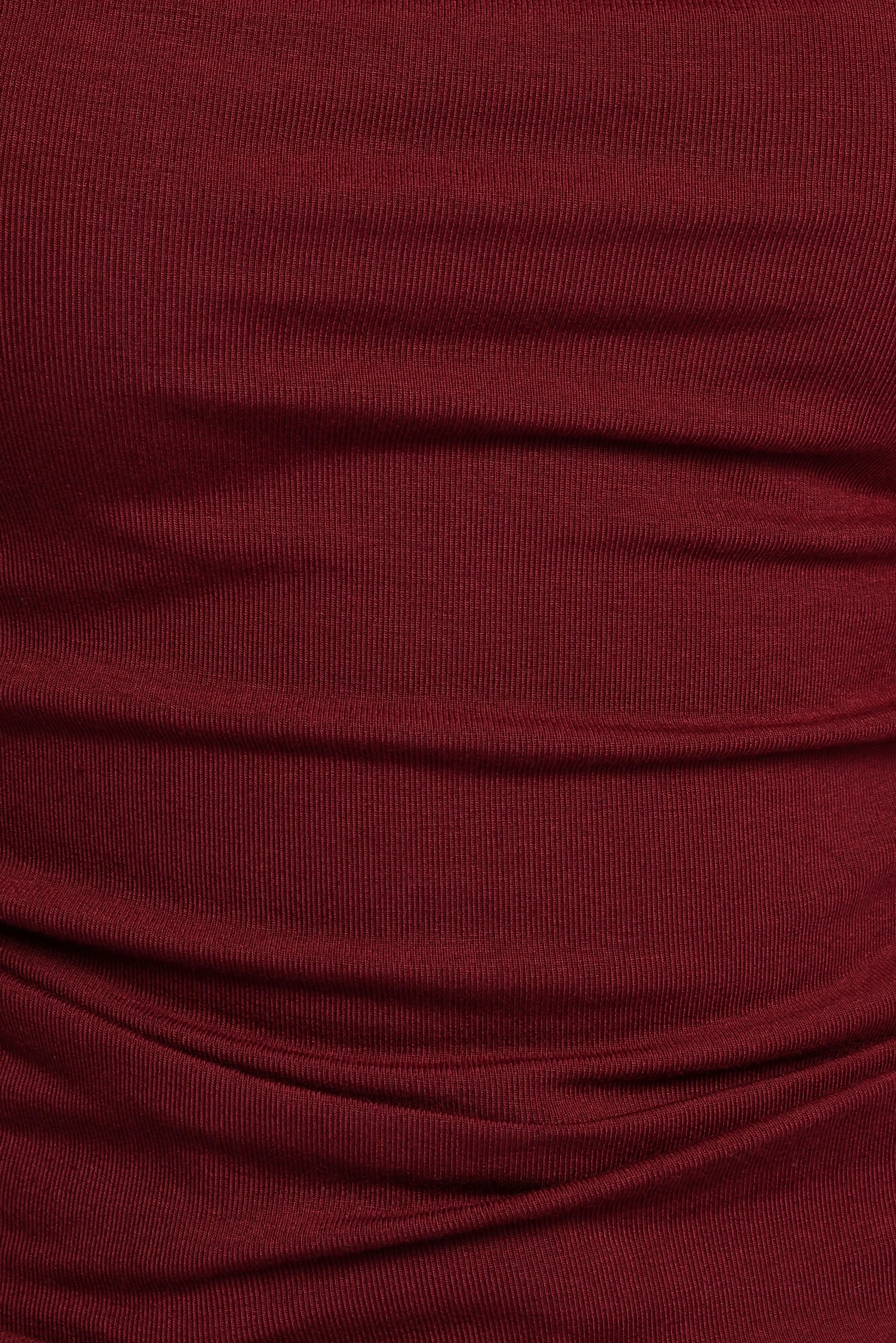 Cer Knit Top - Cherry Chocolate