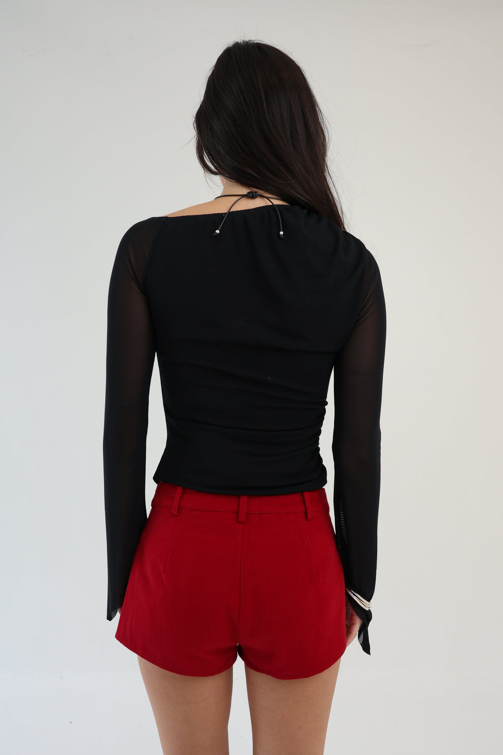 Holly Shorts in Red