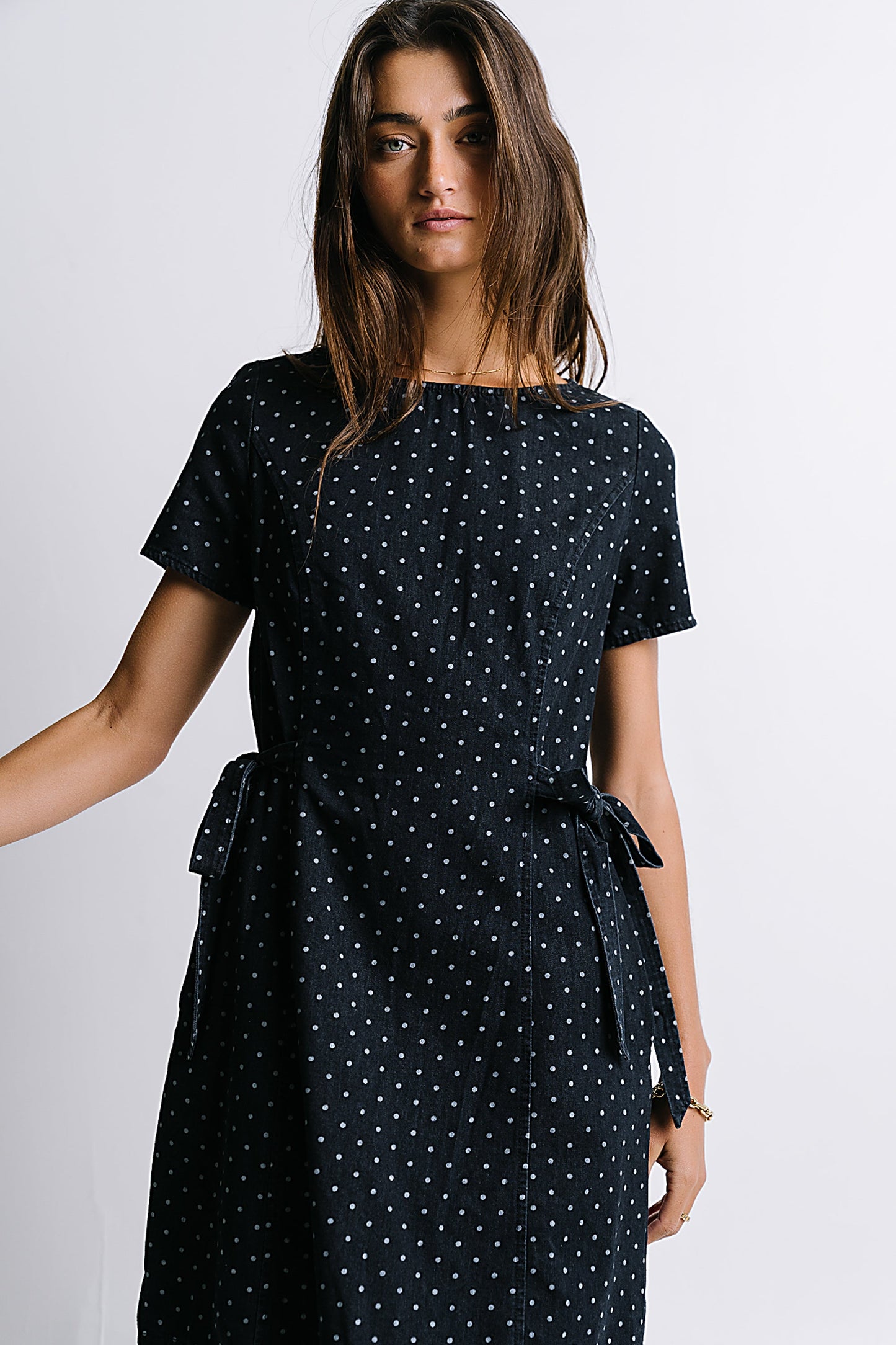Gloria Polka Dot Mini Dress - FINAL SALE