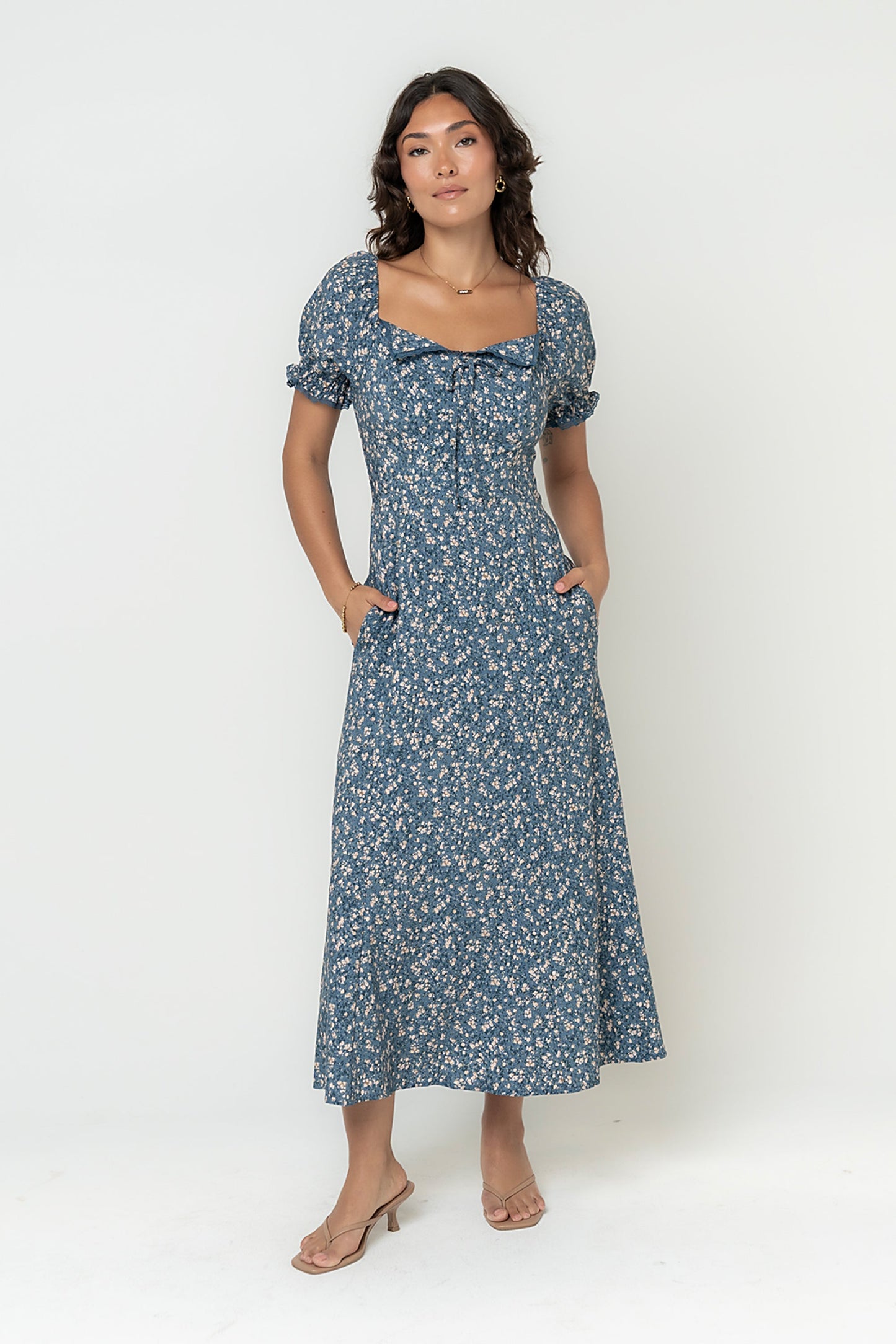 Carter Floral Midi Dress