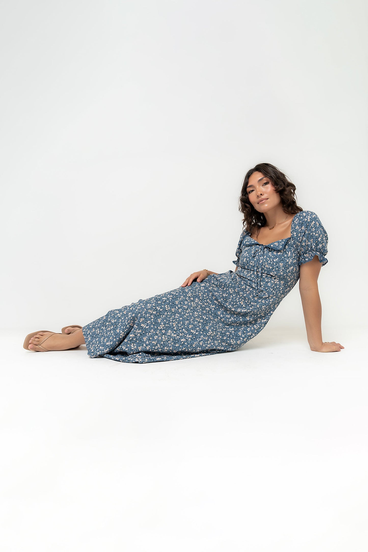 Carter Floral Midi Dress