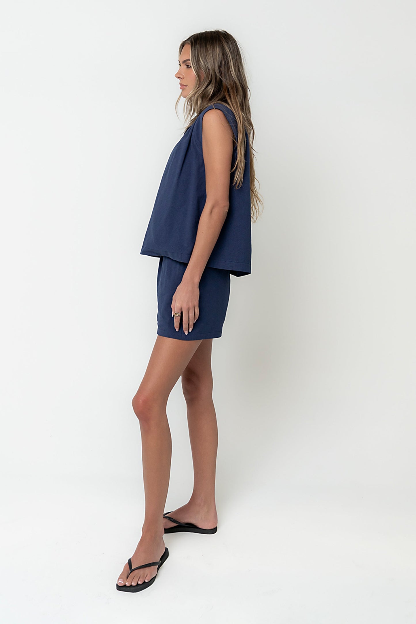 Harley Tank in Navy