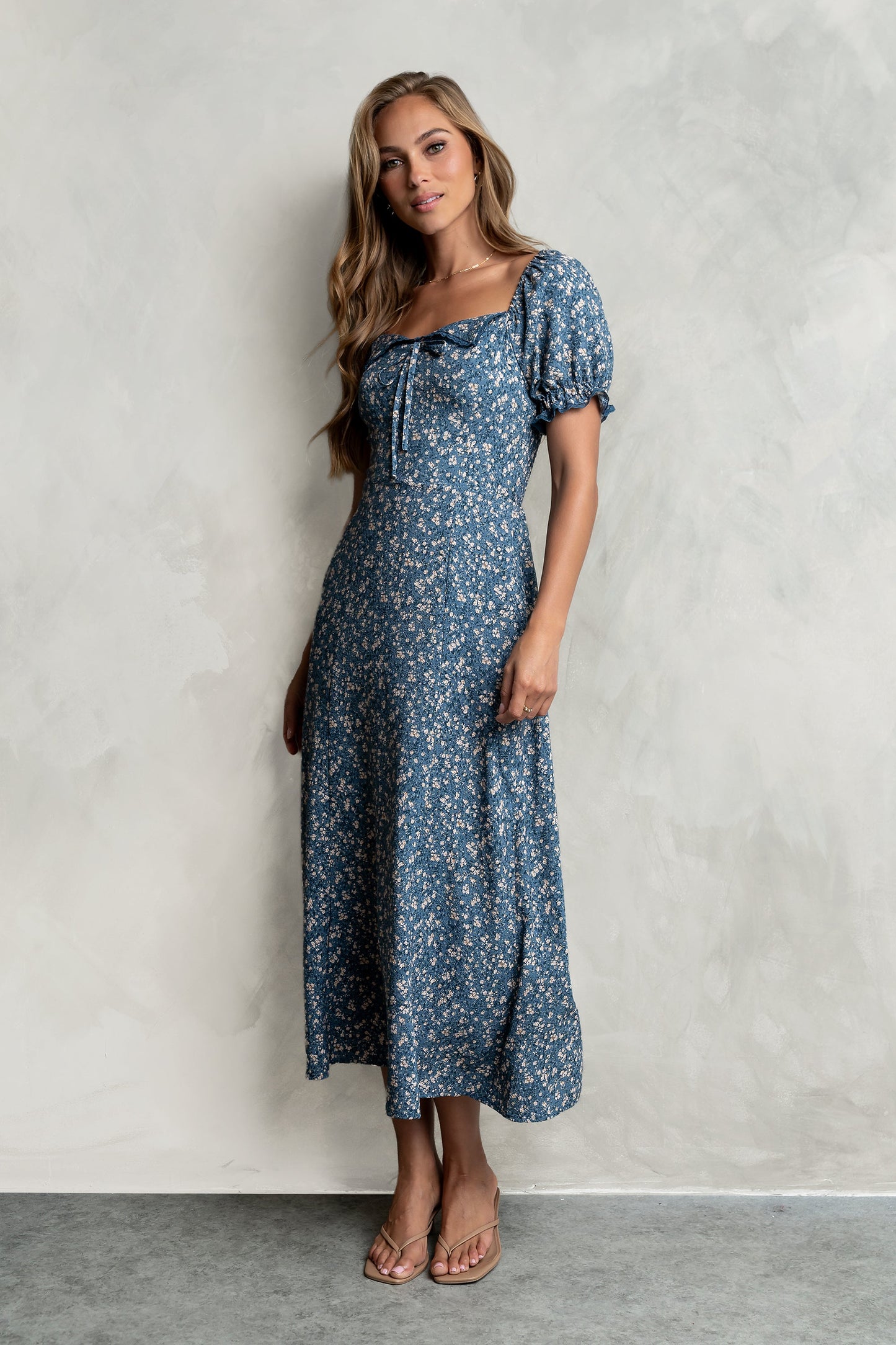 Carter Floral Midi Dress
