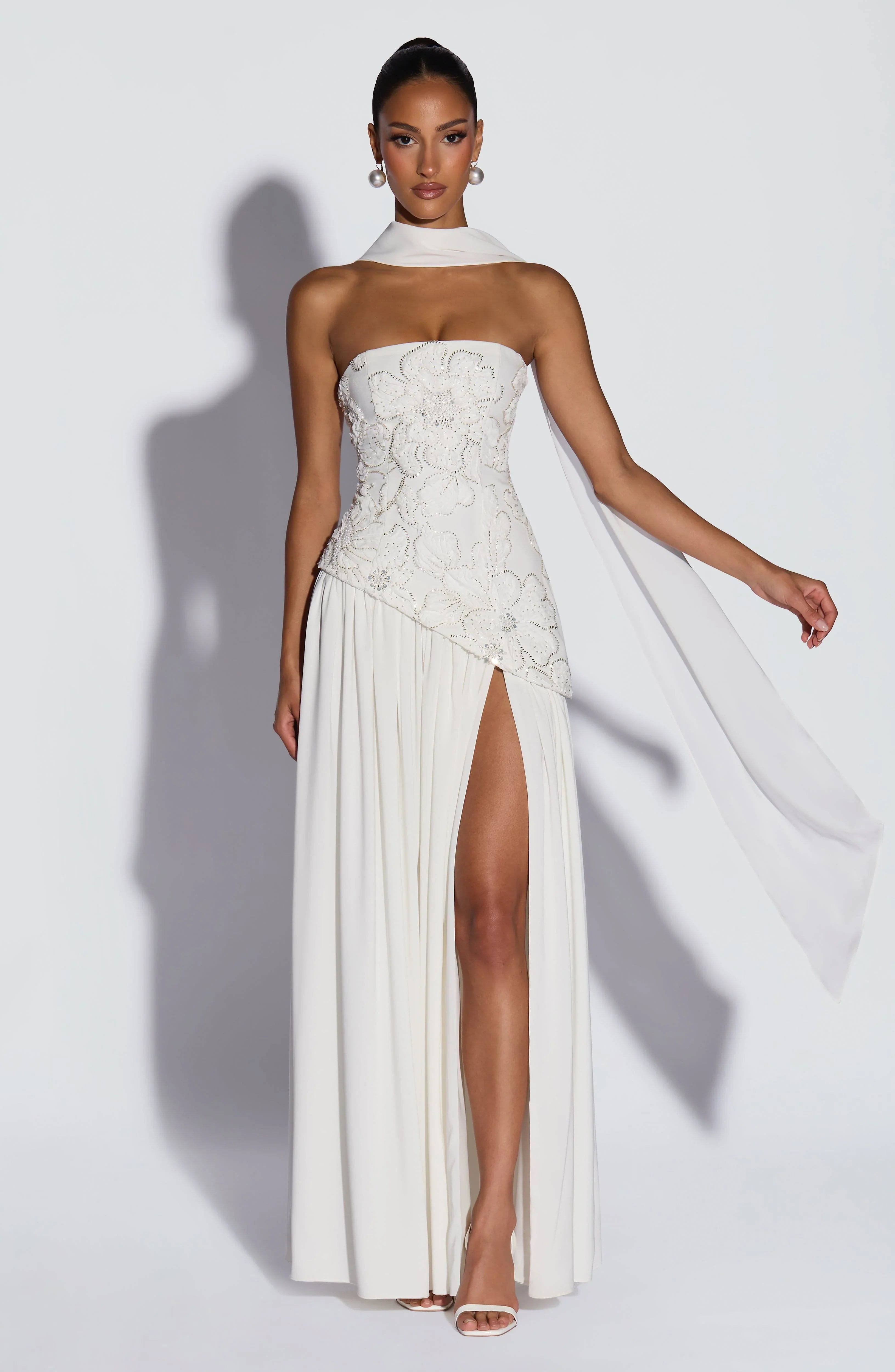 Anneliese Maxi Dress - Ivory