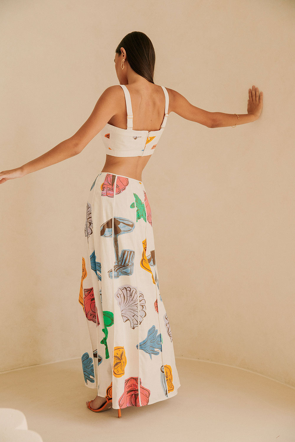 Audrey Skirt - By The Sea