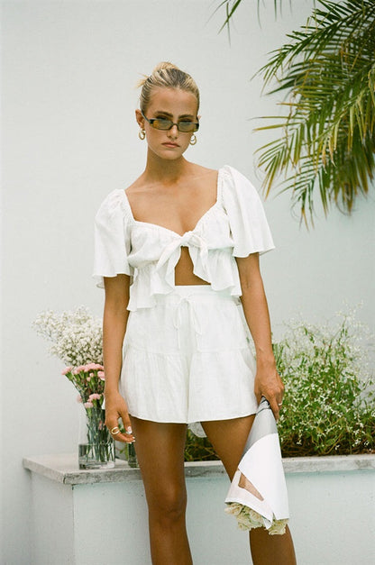 SAMPLE-Allura Top - White