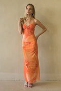 Chelley Keyhole Maxi Dress
