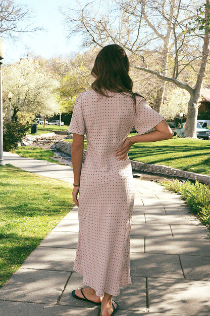 Anna Dotted Maxi