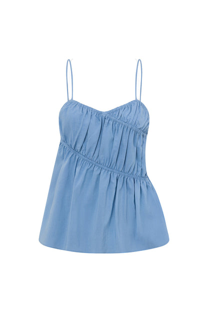 Octavia Top - Blue