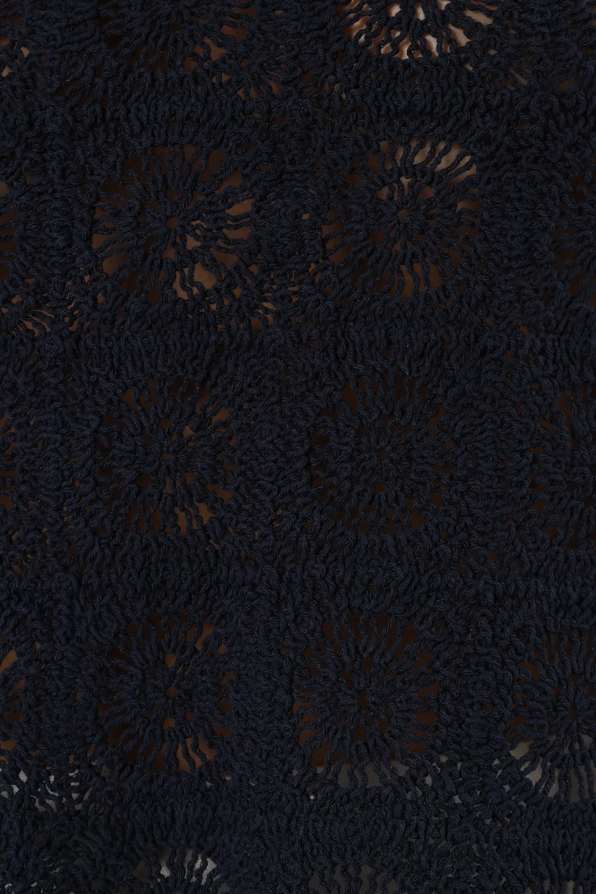 Fiona Knit Top - Navy