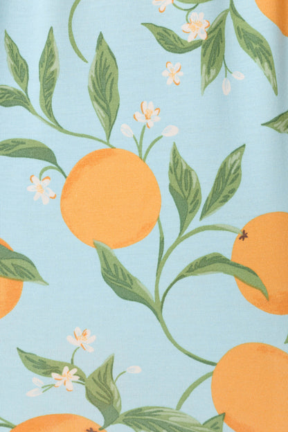 Citrus Dreams Morning Squeeze Short PJ Set