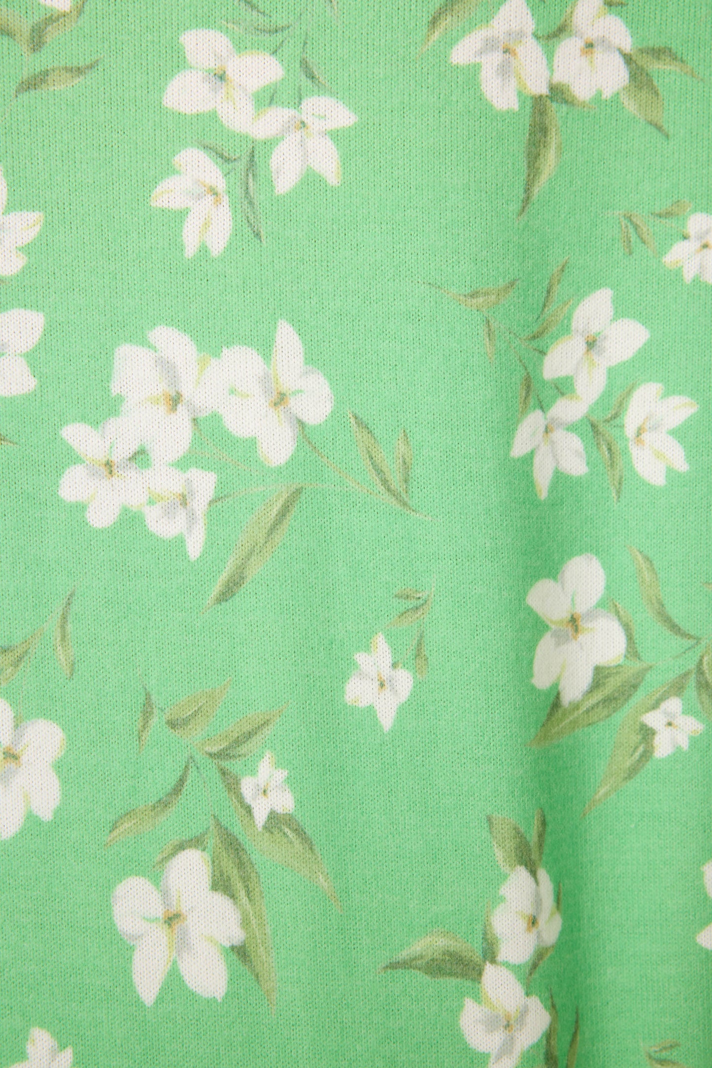 C'est La Vie Floral Print Long Sleeve Top
