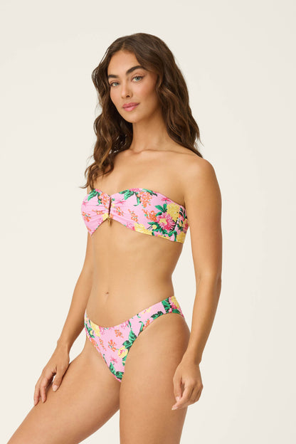 PJS x PQ Swim Dahlia Detail Bandeau