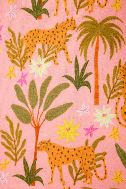 In the Jungle Leopard Safari Long PJ Set