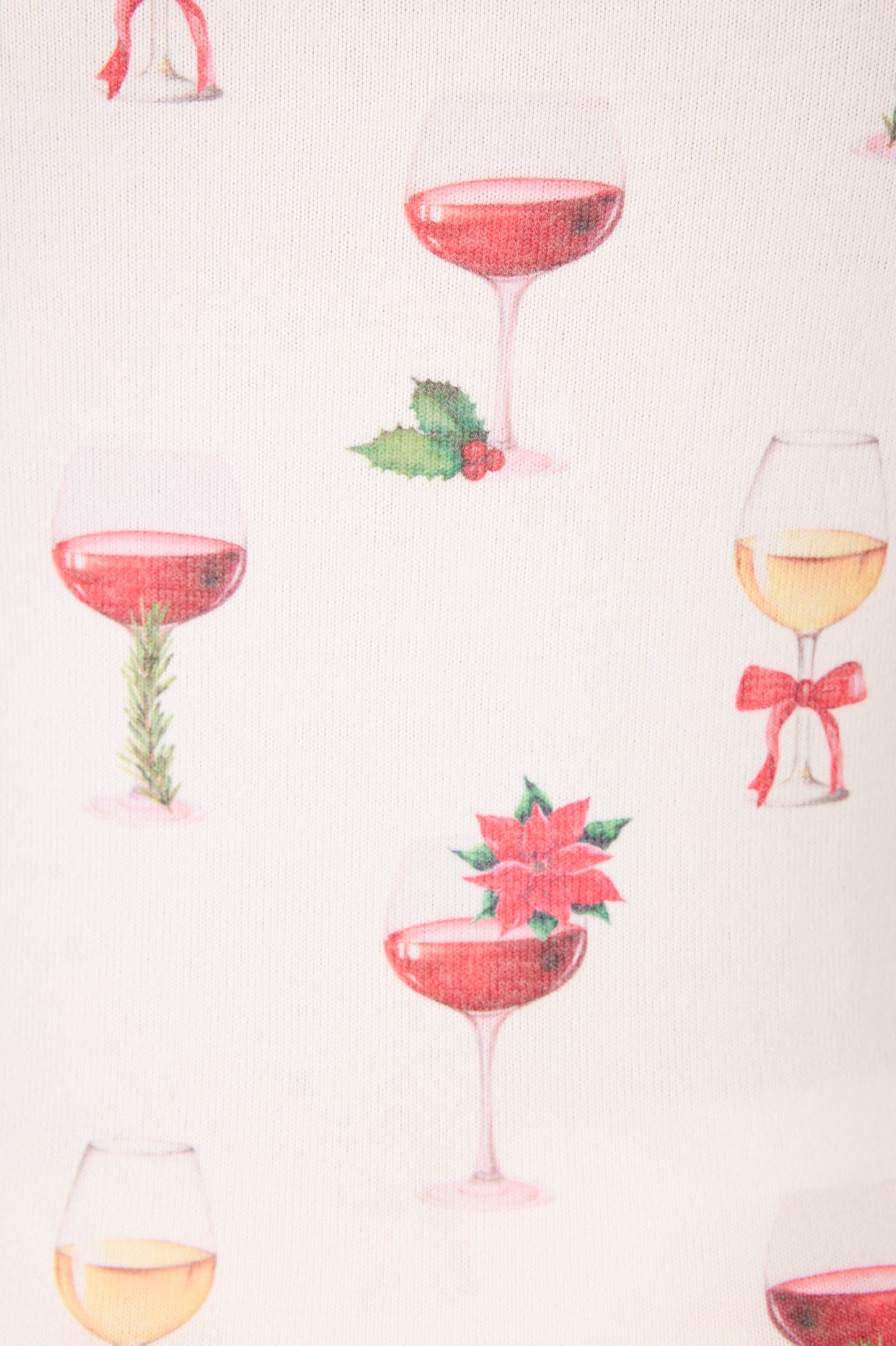 Let's Get Toasty Holiday Wine Print Tank Top