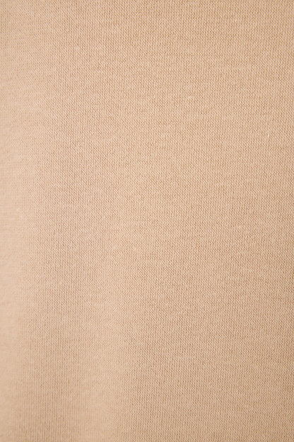 Palms Away Warm Taupe Cropped Lounge Pants