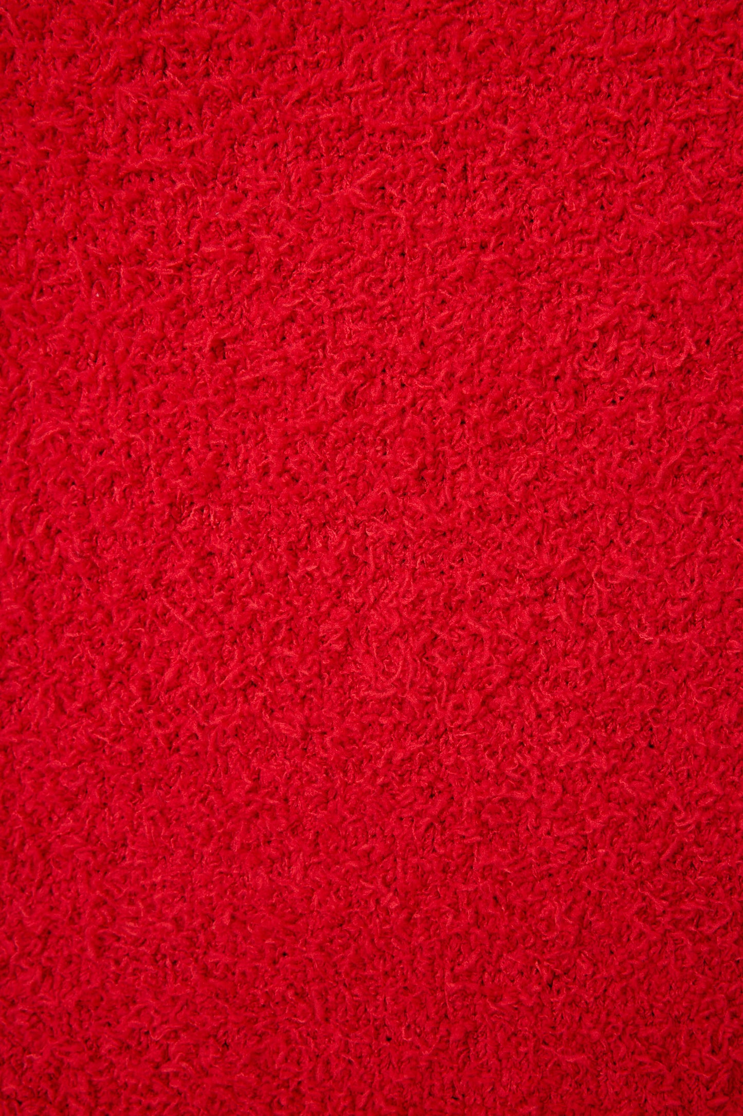Bundle Up Boucle Red Long Sleeve Top
