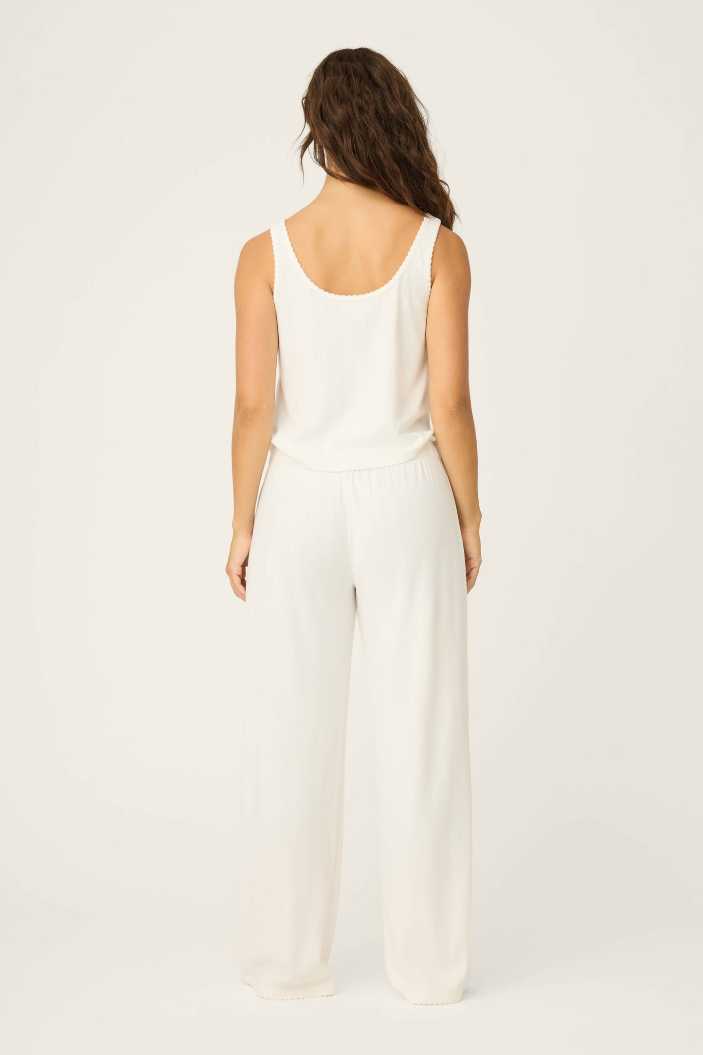 Pointelle Essentials Ivory PJ Set