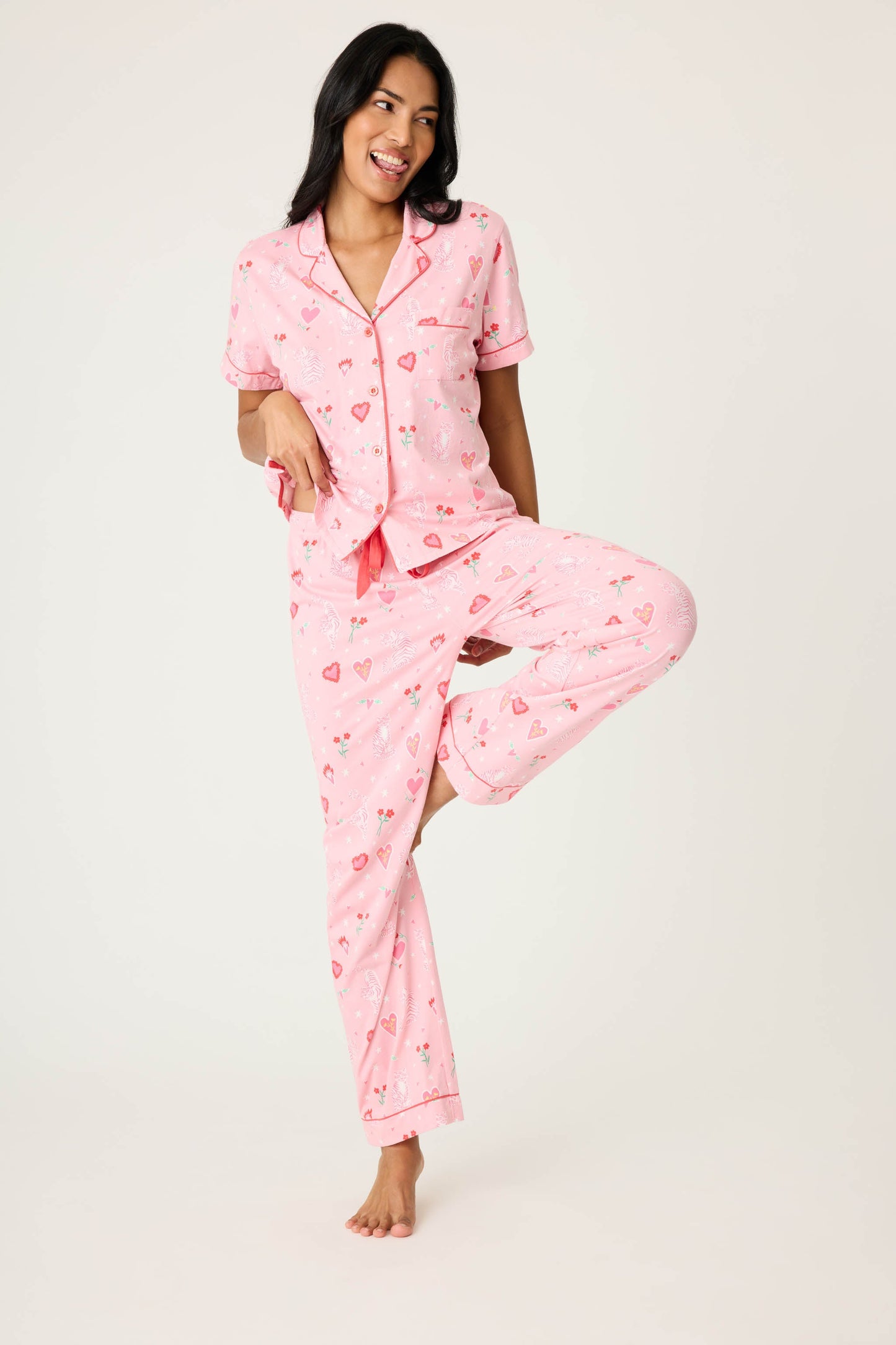 Whimsy Tiger PJ Set