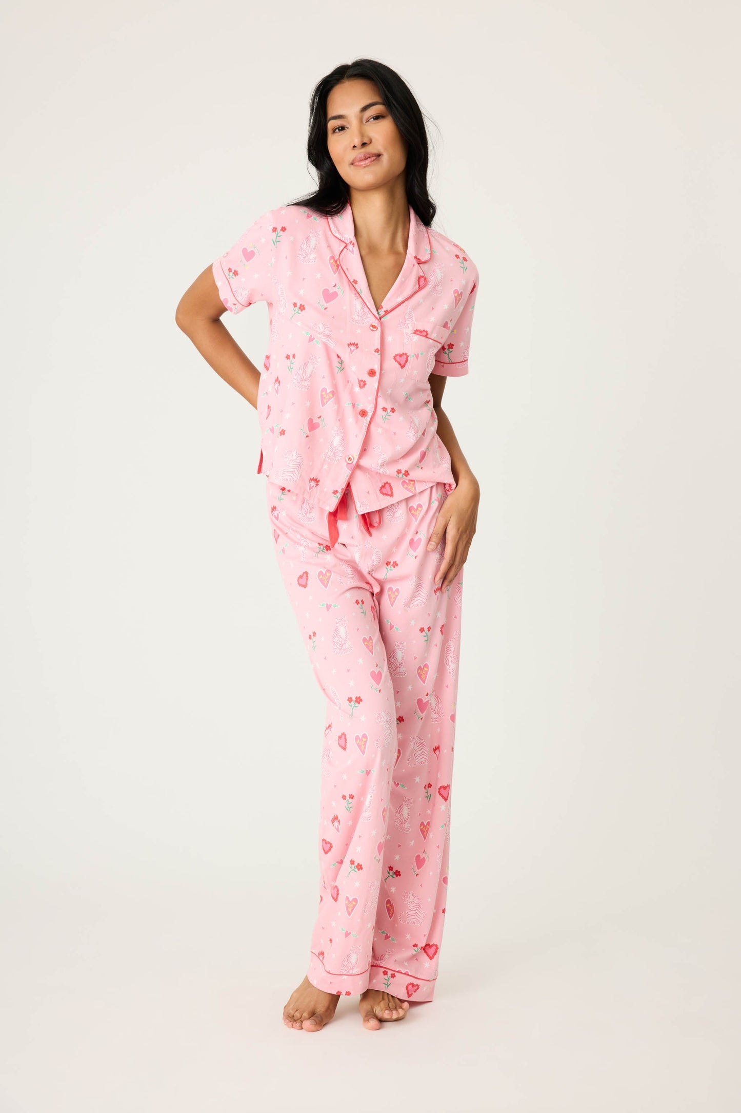 Whimsy Tiger PJ Set