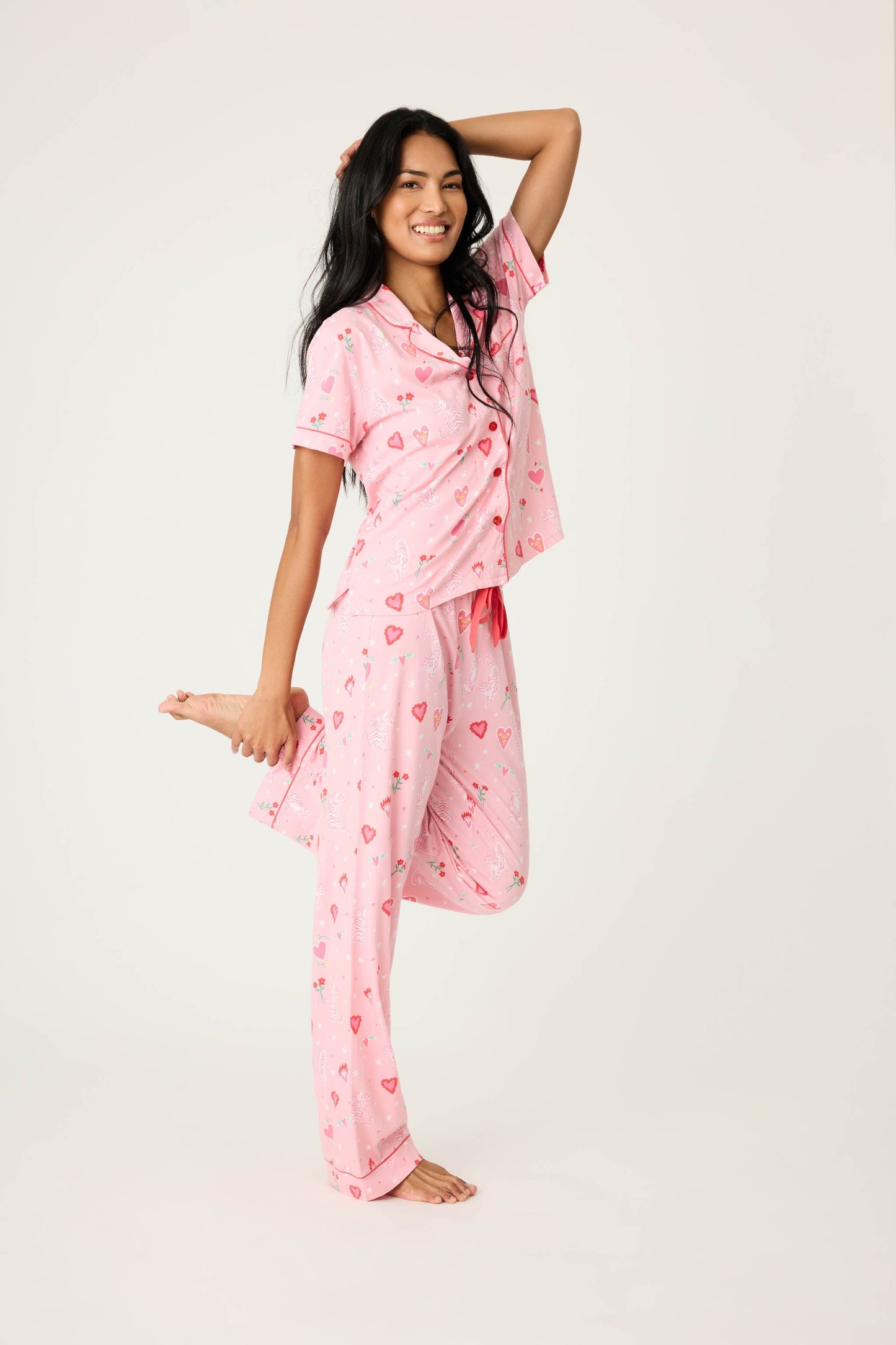 Whimsy Tiger PJ Set