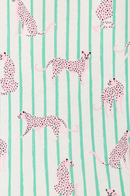 Whimsy Cool Cat Cropped PJ Set