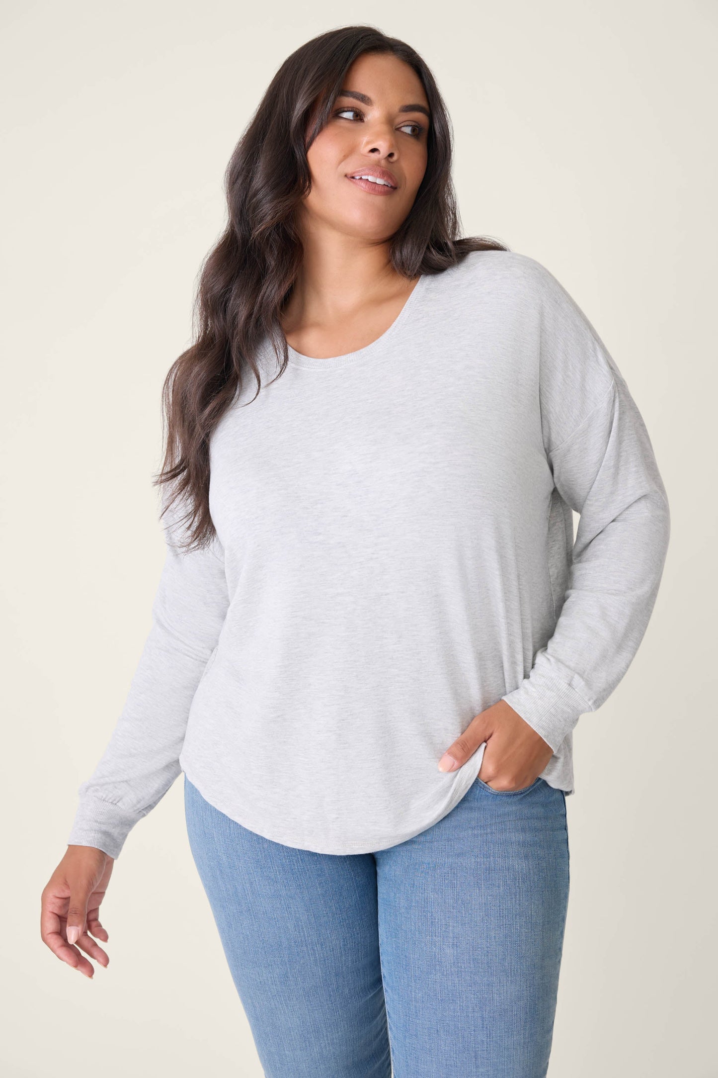 Jammie Essentials Long Sleeve Top - Plus Size