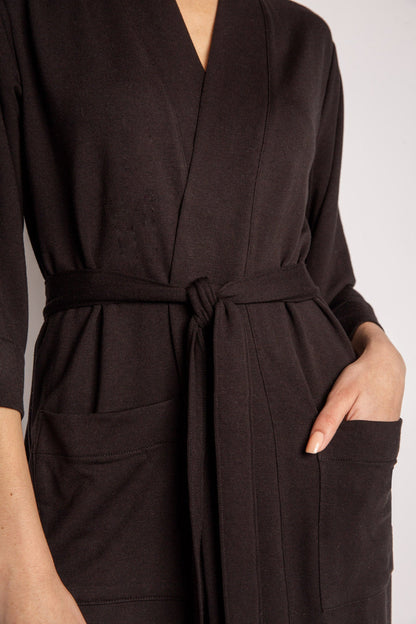 Jammie Essentials Black Robe