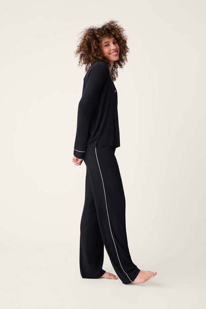 Modal Dreams Black 3-Piece PJ Set