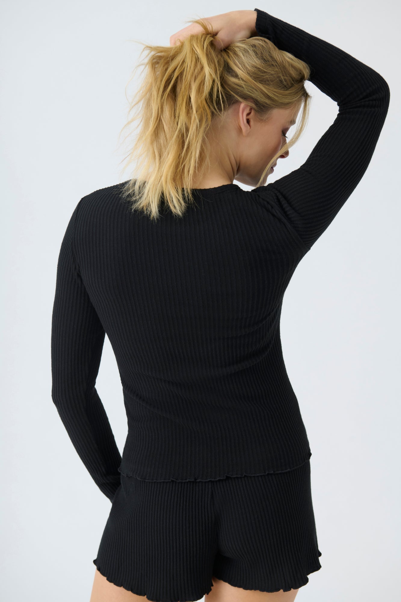 Reloved Rib Long Sleeve Top