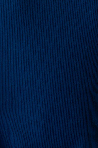 Textured Essentials Navy Robe