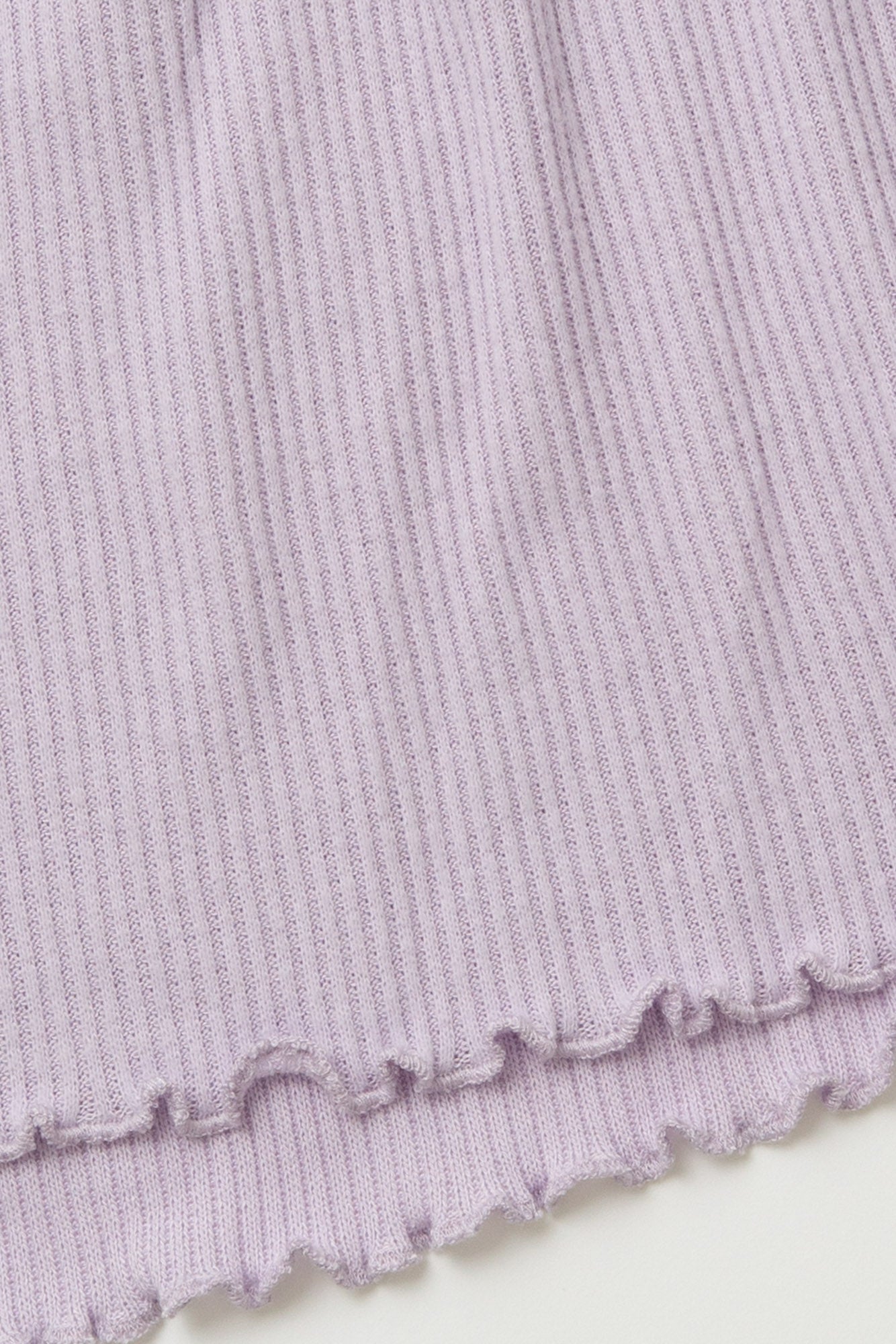 Textured Essentials Gentle Lavender Shorts