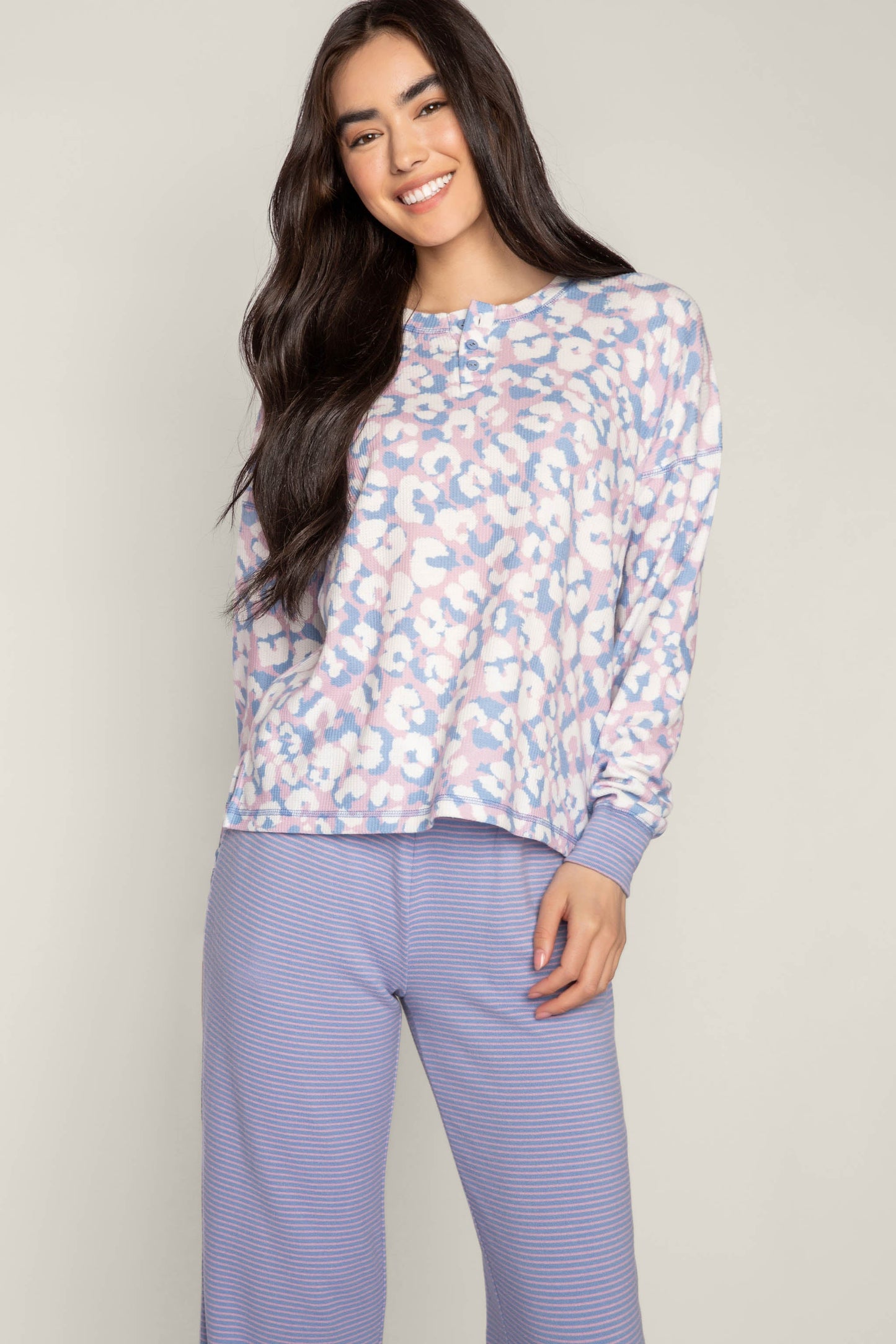 Leopard Is My Happy Place Long Sleeve Top