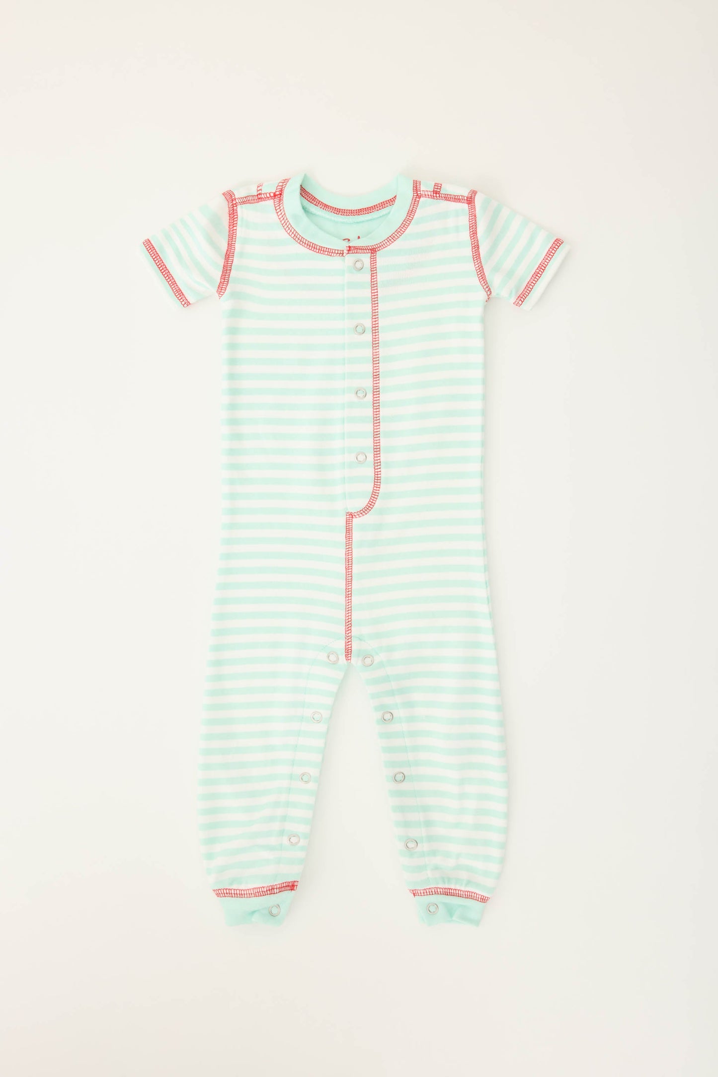 Adrian Valencia x PJS Striped Baby Romper