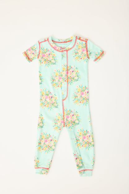 Adrian Valencia x PJS Floral Baby Romper