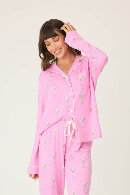 Playful Prints Drinks Pajama Top