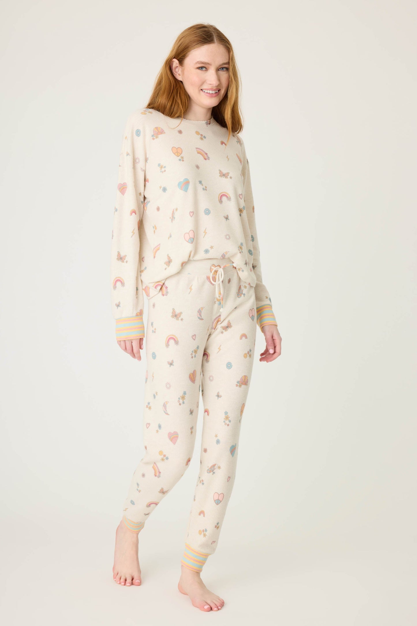 Sunshine On My Mind Emoji-Fun Long Sleeve Top