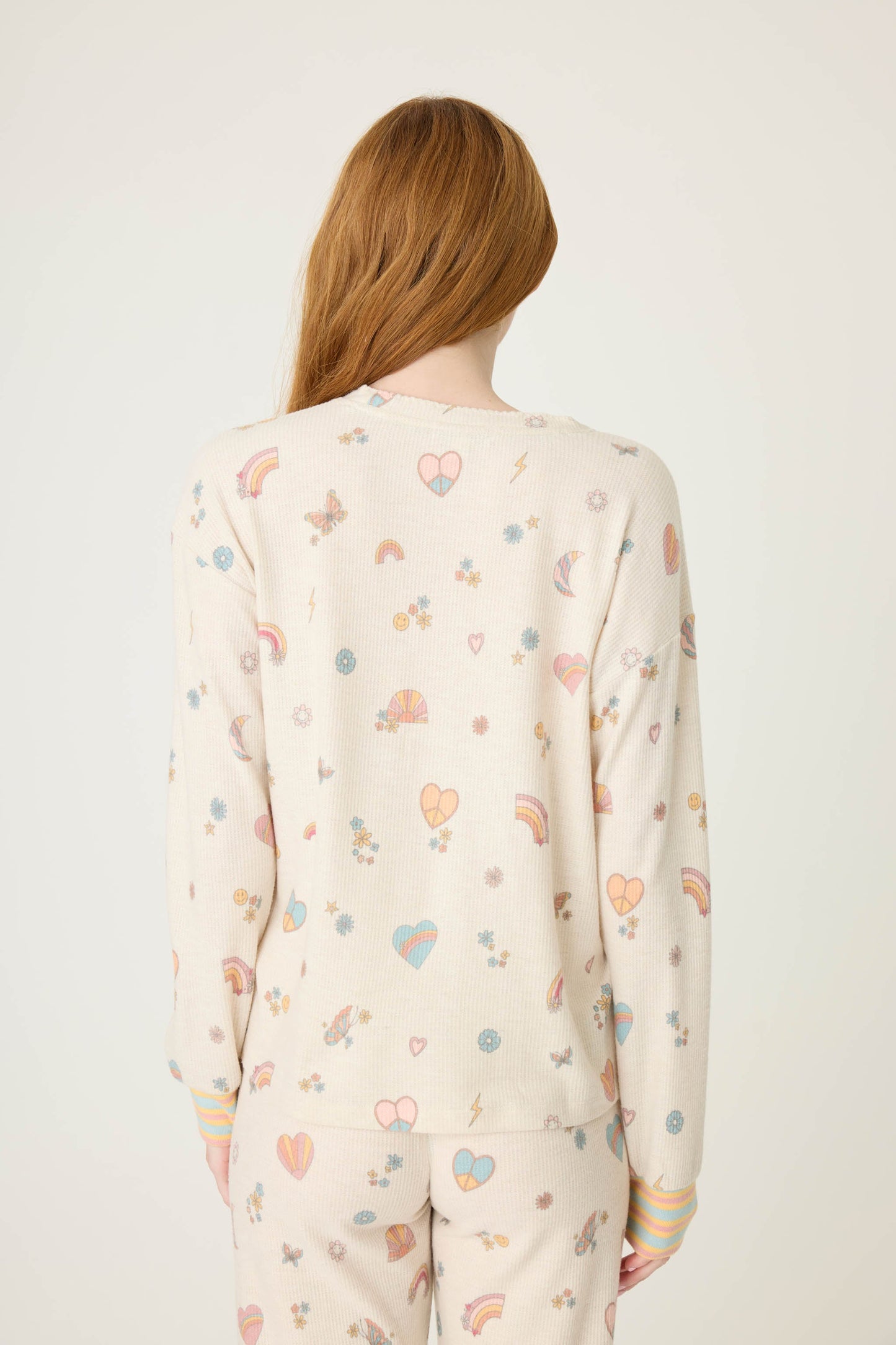 Sunshine On My Mind Emoji-Fun Long Sleeve Top