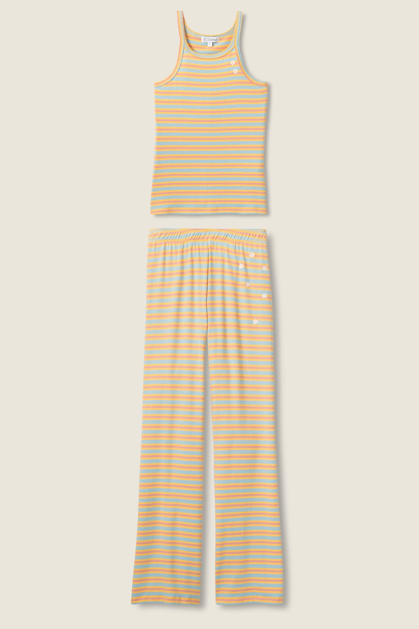 Sunshine On My Mind Multi-Striped Lounge Set