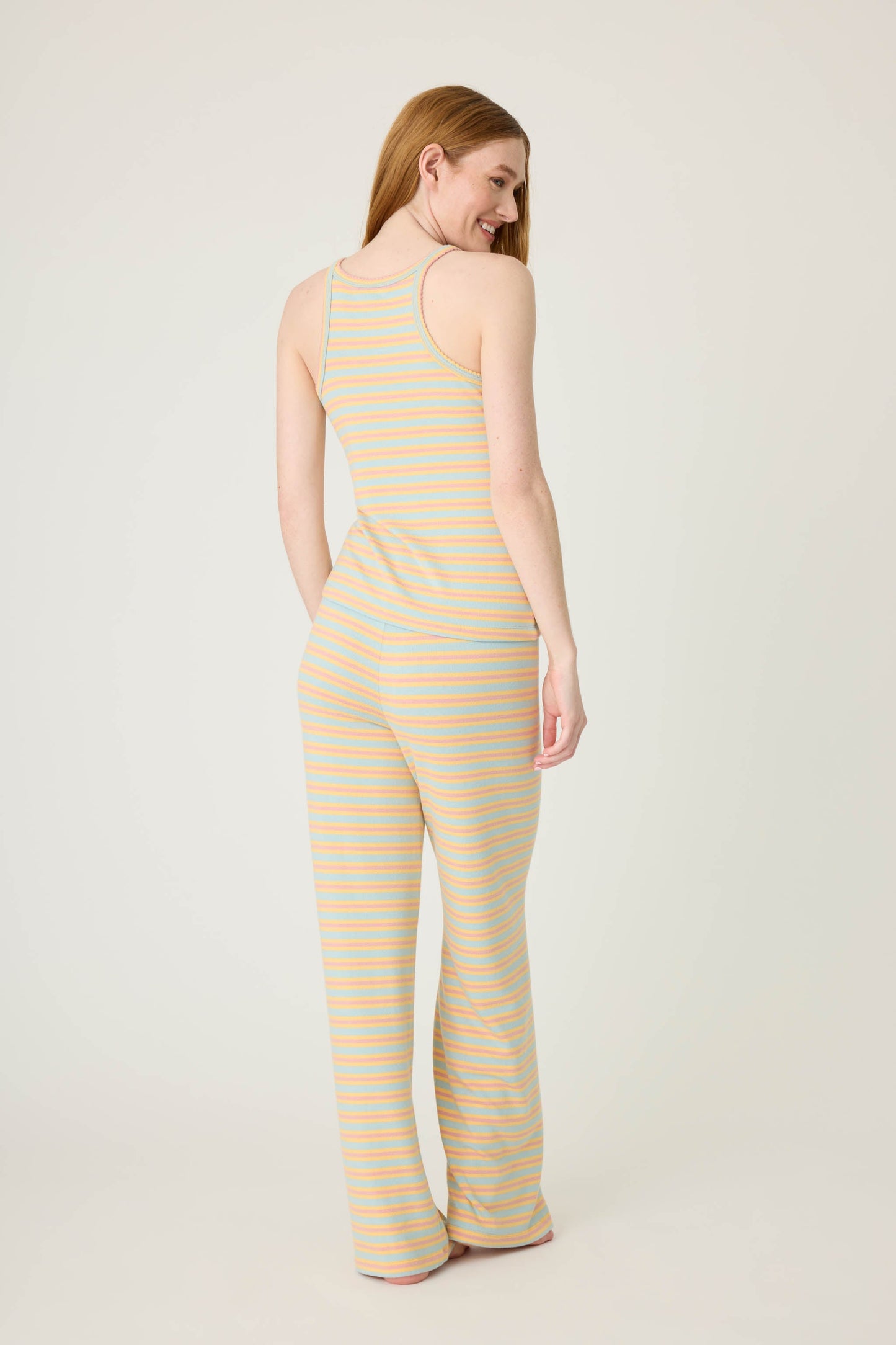 Sunshine On My Mind Multi-Striped Lounge Set