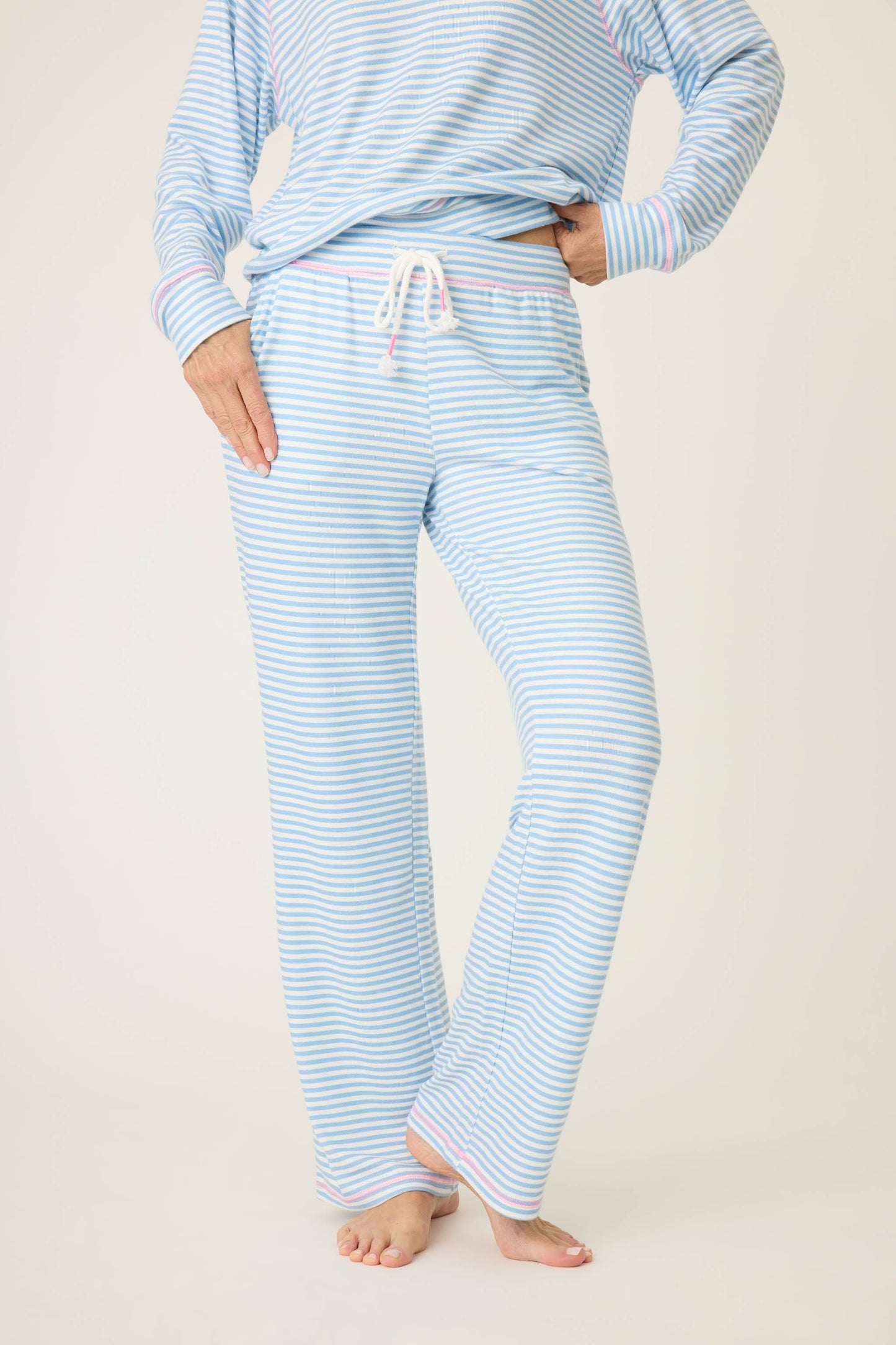 Striped Tropic Garden Lounge Pants